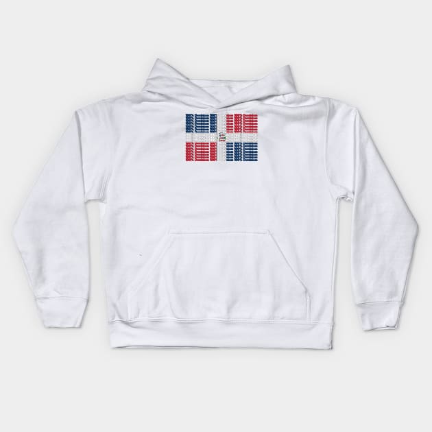 100% Dominican Kids Hoodie by MiamiTees305